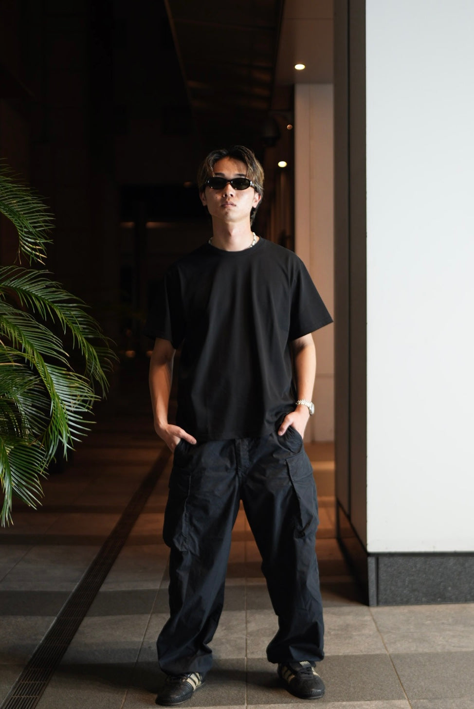 究極の無地Tシャツ/ 黒