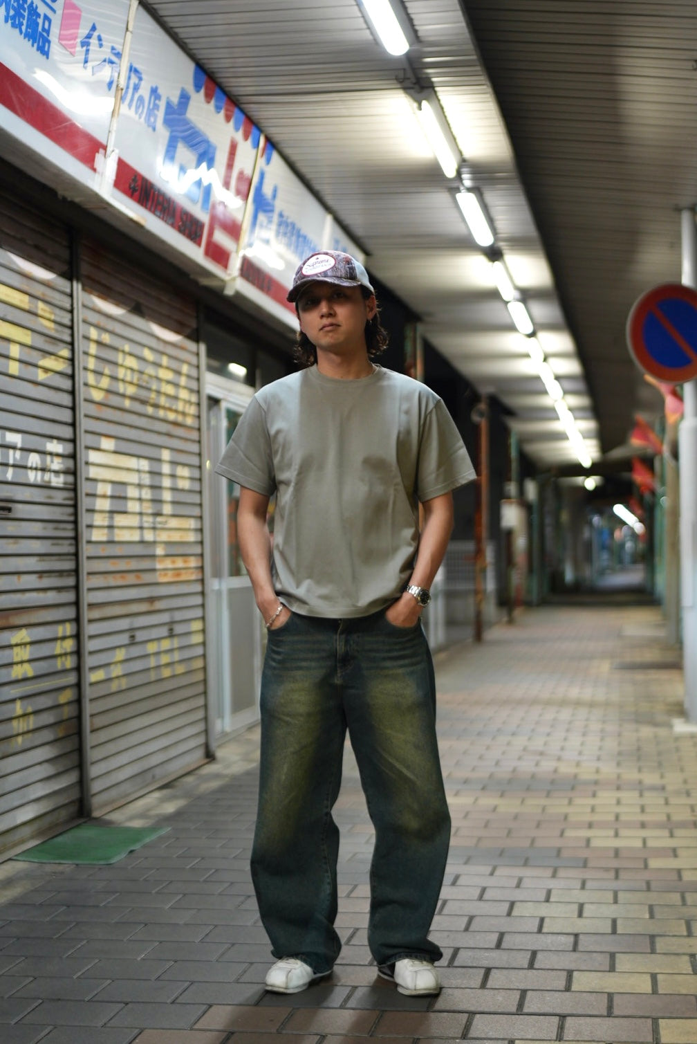 究極の無地Tシャツ/ グレー