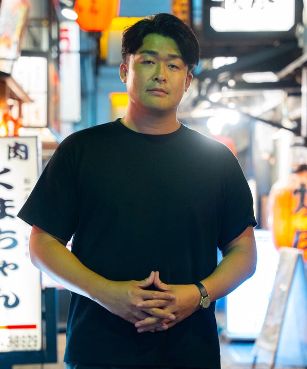 究極の無地Tシャツ/ 黒