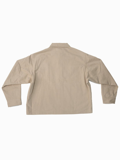 BROTHERS TWILL ZIP JACKET / Beige