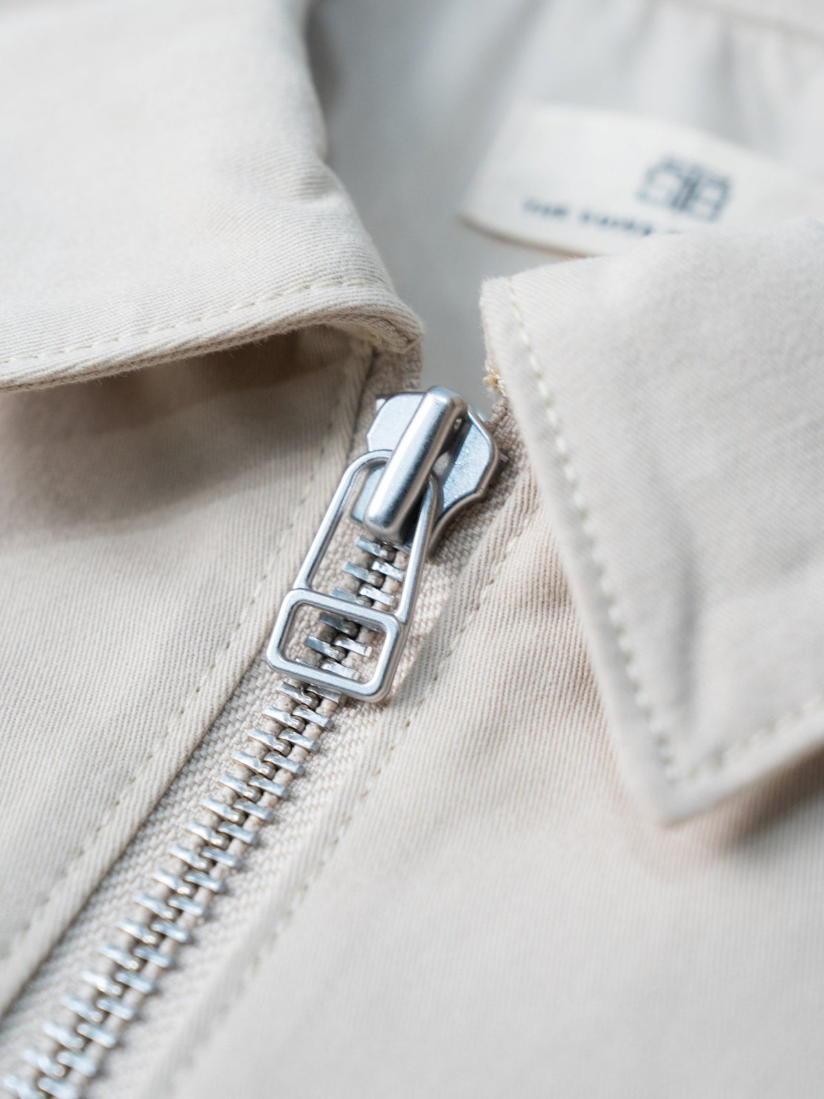 BROTHERS TWILL ZIP JACKET / Beige