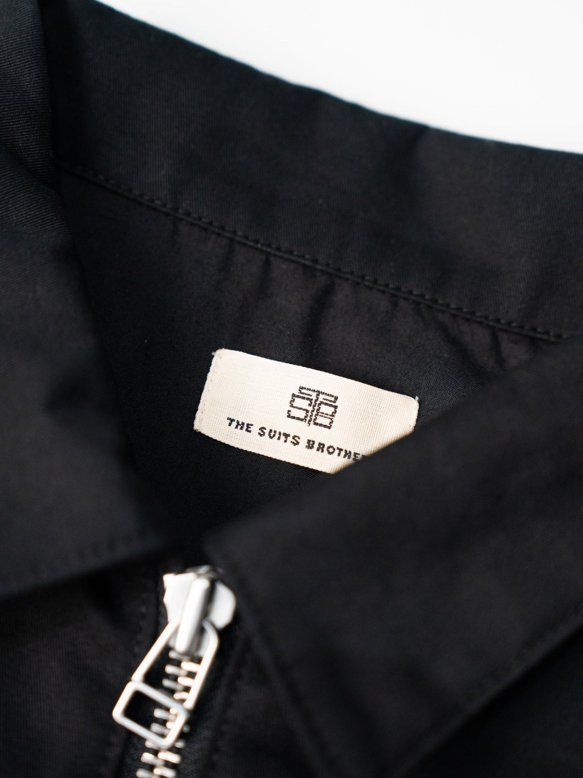 BROTHERS TWILL ZIP JACKET / Black