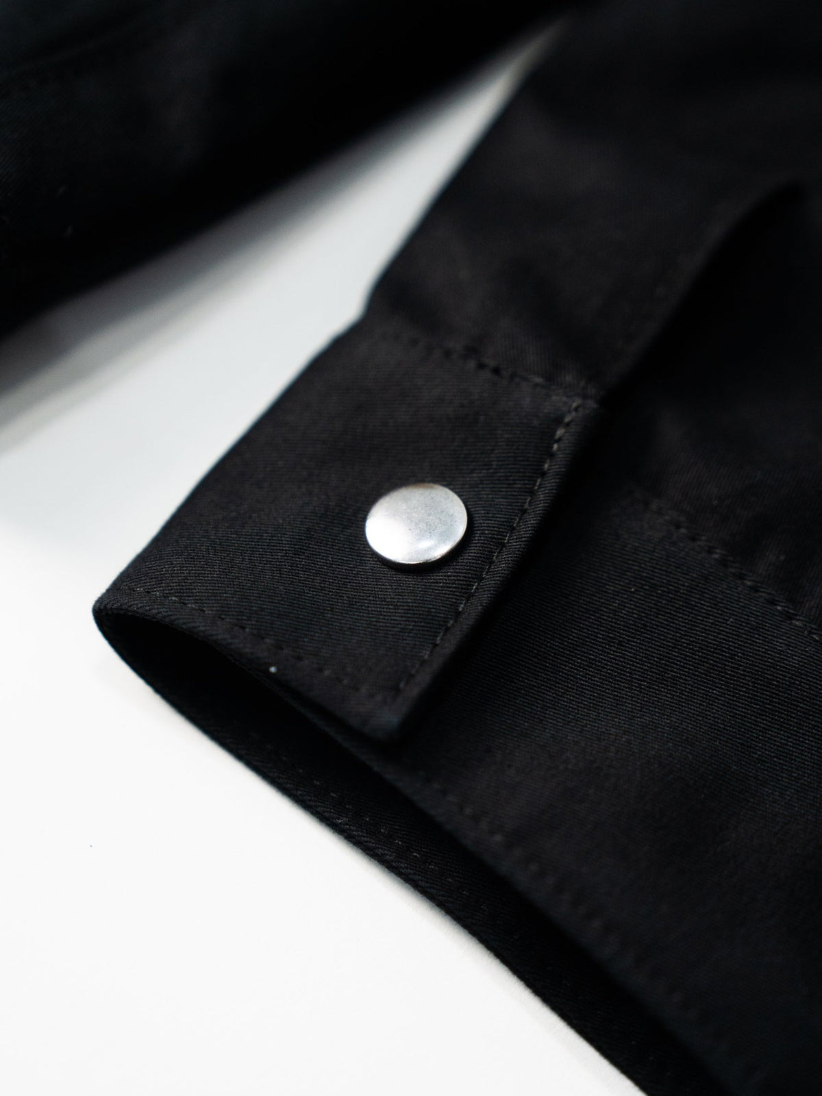 BROTHERS TWILL ZIP JACKET / Black