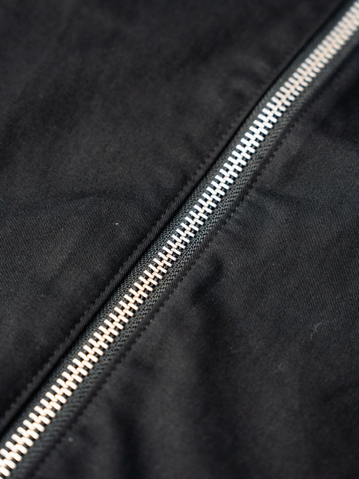 BROTHERS TWILL ZIP JACKET / Black