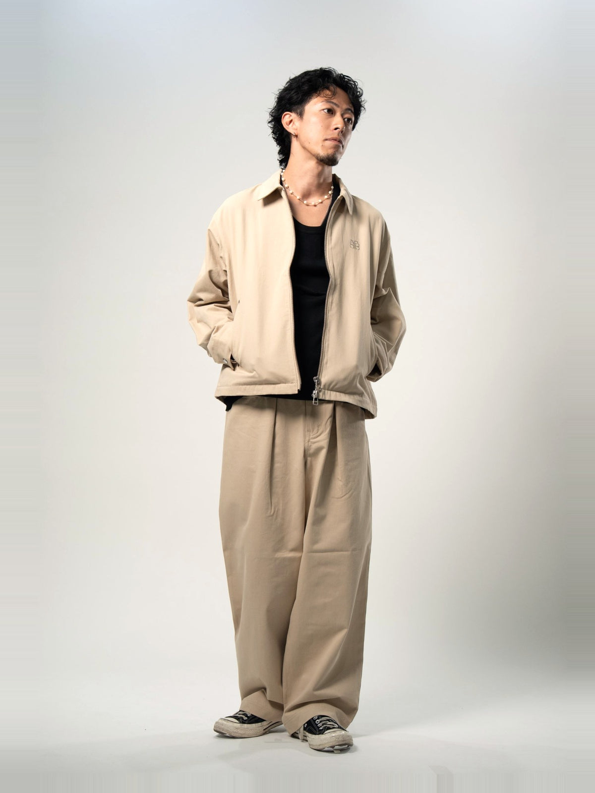 BROTHERS TWILL PANTS / Beige