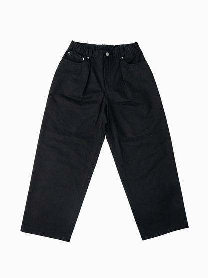 BROTHERS TWILL PANTS / Black